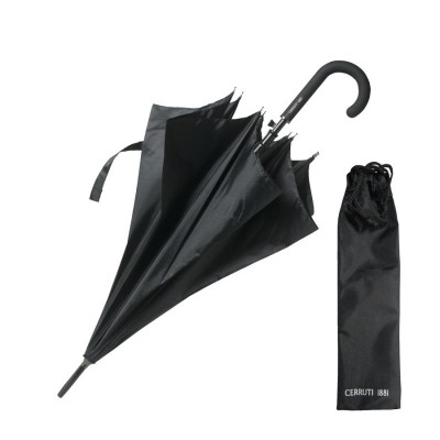 Зонт-трость CERRUTI 1881, купол 103см, цвет черный