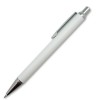 Ручка шариковая металлическая белая