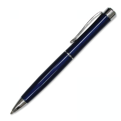 Ручка шариковая с поворотным механизмом т.синий