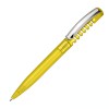 Ручка шариковая New Spring Clear clip metal желтый 7408