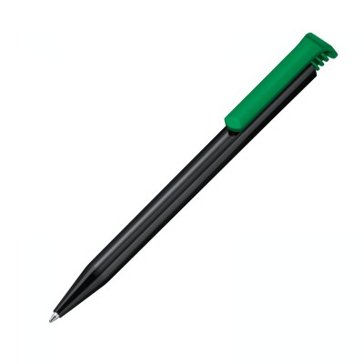 Ручка шариковая Super-Hit Recycled черный, зеленый 347