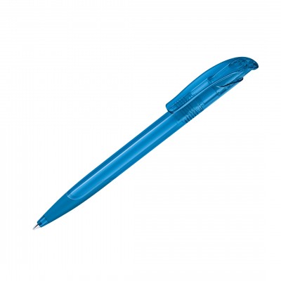 Ручка шариковая Challenger Clear Soft голубой Hex.Cyan