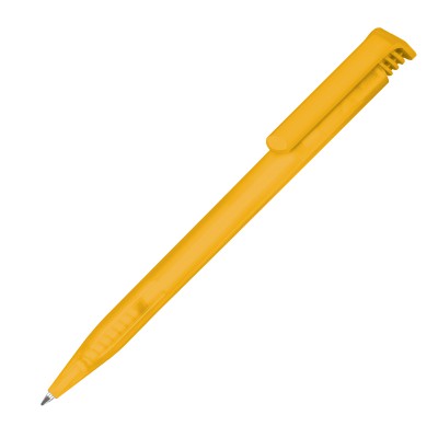 Ручка шариковая Super-Hit Frosted желтый 7408