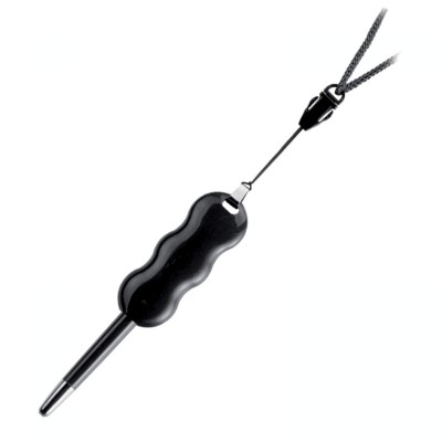 Ручка шариковая на шнурке ПИНАТС черный