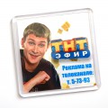 Магнит акриловый под полиграфическую вставку прозрачный
