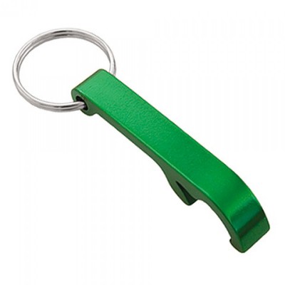 Брелок-открывалка ЛАПКА, металл, зеленый, 5, 8х0, 9см зеленый