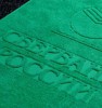 Разноуровневое нанесение на полотенце любой