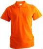 Рубашка-поло, пике 190г/м2, оранжевая