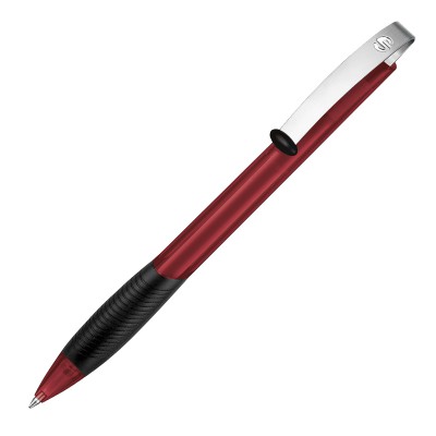 Ручка шариковая MATRIX CLEAR т. красный 202/черный