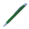 Ручка шариковая, металл, зеленая