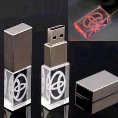 Флешка с объемным 3D логотипом 