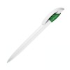 Ручка шариковая GOLF белый/зеленый