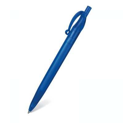Ручка шариковая, JOCKER синий фрост