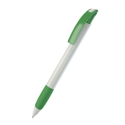Ручка шариковая, NOVE зеленый, белый