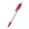 Ручка шариковая TRIS, пластик, белый/розовый