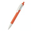 Ручка шариковая TRIS белый/оранжевый