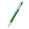 Ручка шариковая TRIS белый/зеленый