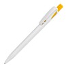 Ручка шариковая TWIN WHITE белый/желтый