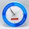 Часы настенные из акрила по индивидуальному дизайну "Микротест"
