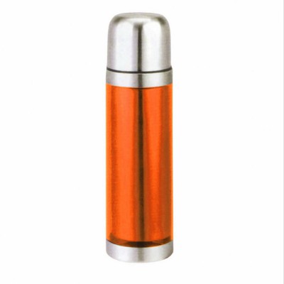 Термос 500мл в индивидуальной упаковке, оранжевый