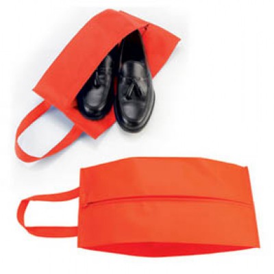 Чехол для обуви, спанбонд, красный, 20х42х15см