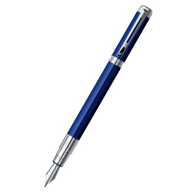 Ручка перьевая WATERMAN PERSPECTIVE синий/серебро