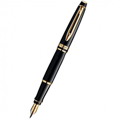 Ручка перьевая WATERMAN EXPERT черный/золото