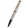 Ручка роллер WATERMAN EXPERT черный/серебро/золото
