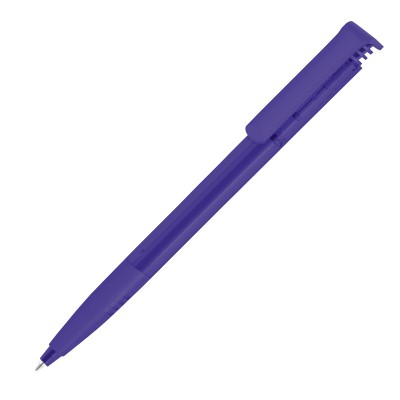Ручка шариковая Super Hit Clear Soft grip zone Фиолетовый 267