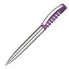 Ручка шариковая NEW SPRING CHROME CLEAR Сиреневый 259