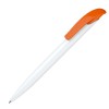 Ручка шариковая Challenger Basic Polished белый/оранжевый 151