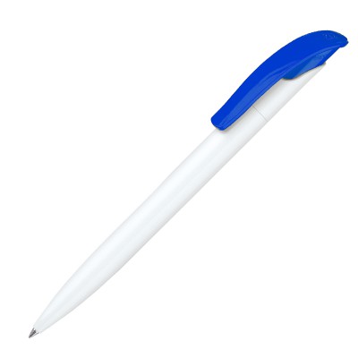 Ручка шариковая Challenger Basic Polished белый/синий 2935