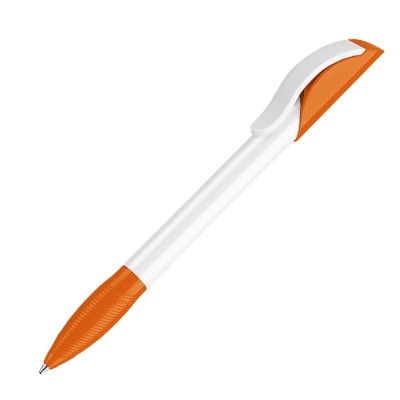 Ручка шариковая Hattrix Polished Basic белый/оранжевый 151