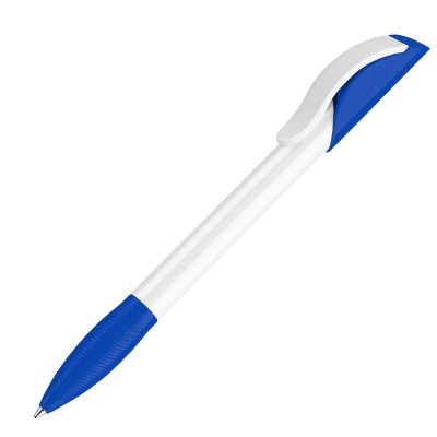 Ручка шариковая Hattrix Polished Basic белый/синий 2935