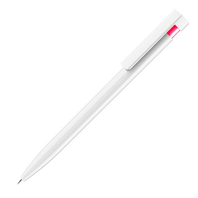 Ручка шариковая Liberty Basic Polished белый/красный 186