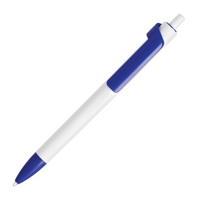 Ручка шариковая FORTE белый/синий