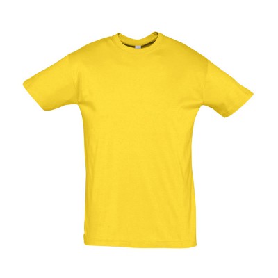 Футболка мужская, 150г/м2, желтая