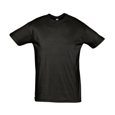 Футболка мужская, 150г/м2, черная