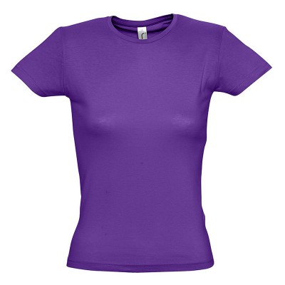 Футболка женская, 150г/м2, фиолетовая