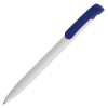 Ручка шариковая, бело-синяя белый/синий