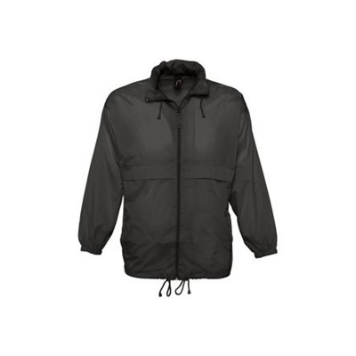 Ветровка, нейлон, 210г/м2, черная