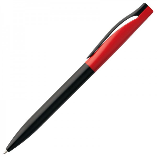 Ручка шариковая черно-красная