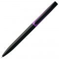 Ручка шариковая черно-фиолетовая