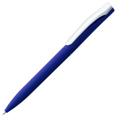 Ручка шариковая, покрытие Soft Touch, синяя