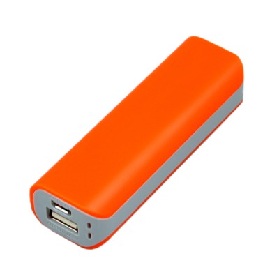 Зарядное устройство power bank (2200 mAh) оранжевый