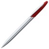 Ручка шариковая, покрытие софт-тач, красный