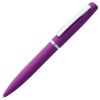 Ручка шариковая, покрытие софт-тач, фиолетовая фиолетовый