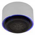 Беспроводная Bluetooth колонка, серебристая
