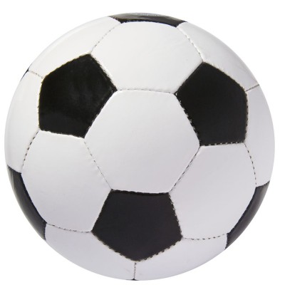 Мяч футбольный, бело-черный, 22 см
