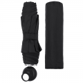 Зонт складной Floyd с кольцом, чёрный, 92,5см